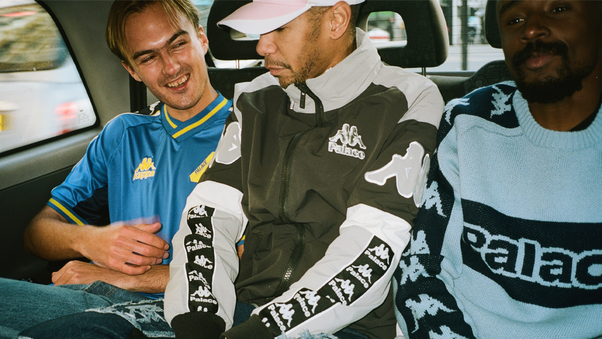 Kappa collaborates with Palace on 90's archive-inspired collection
