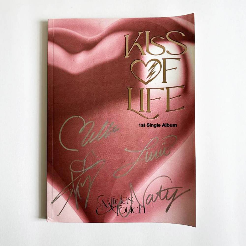 KISS OF LIFE ナッティ 販売 ポラロイド サイン KISS OF LIFE ナッティ