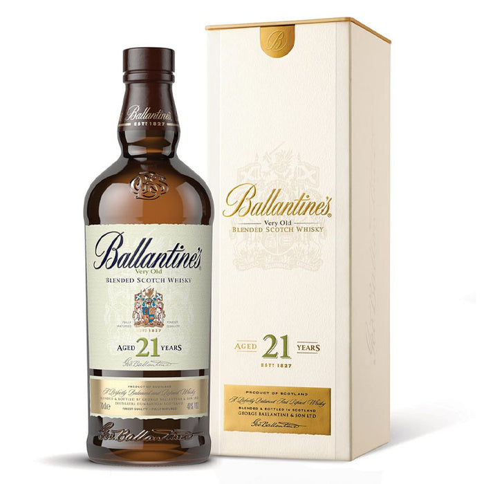 Ballantine's 21 Year Old Blended Scotch Whisky ABV 40% 70cl With