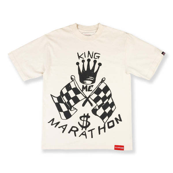 THE BONEZ king Tシャツ mono 白/XXLサイズ THE BONEZ king Tシャツ