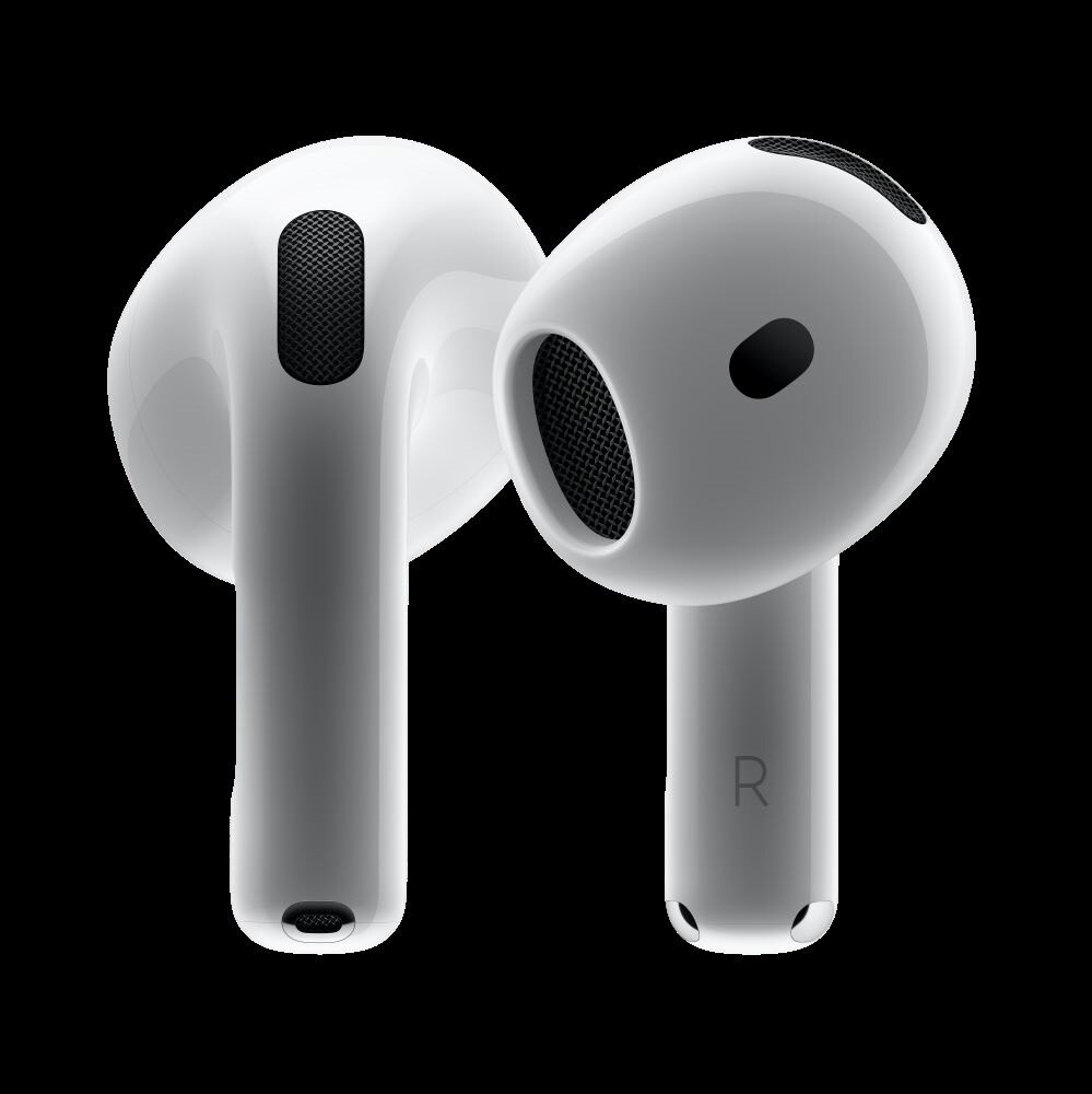 Apple - AirPods 4 with Active Noise Cancellation - White | The