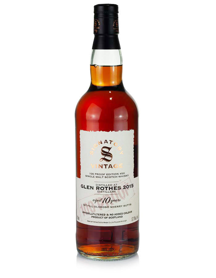 Mystery Malt (Speyside M) 13 Years 2011 Signatory 100-Proof