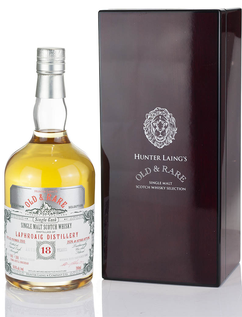 Laphroaig 18 Year Old 2005 Old & Rare Platinum | The Whisky Barrel