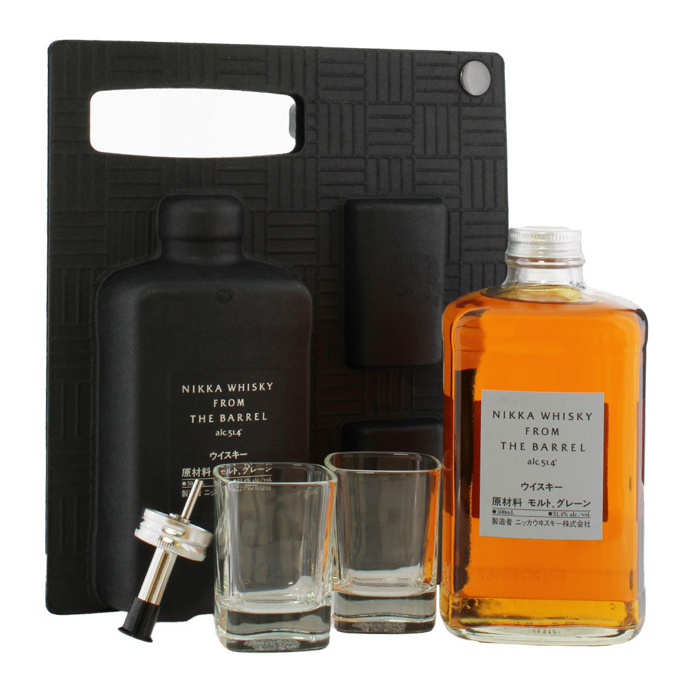 Nikka from the Barrel Blended Whisky 500ml Silhouette (Gift Set