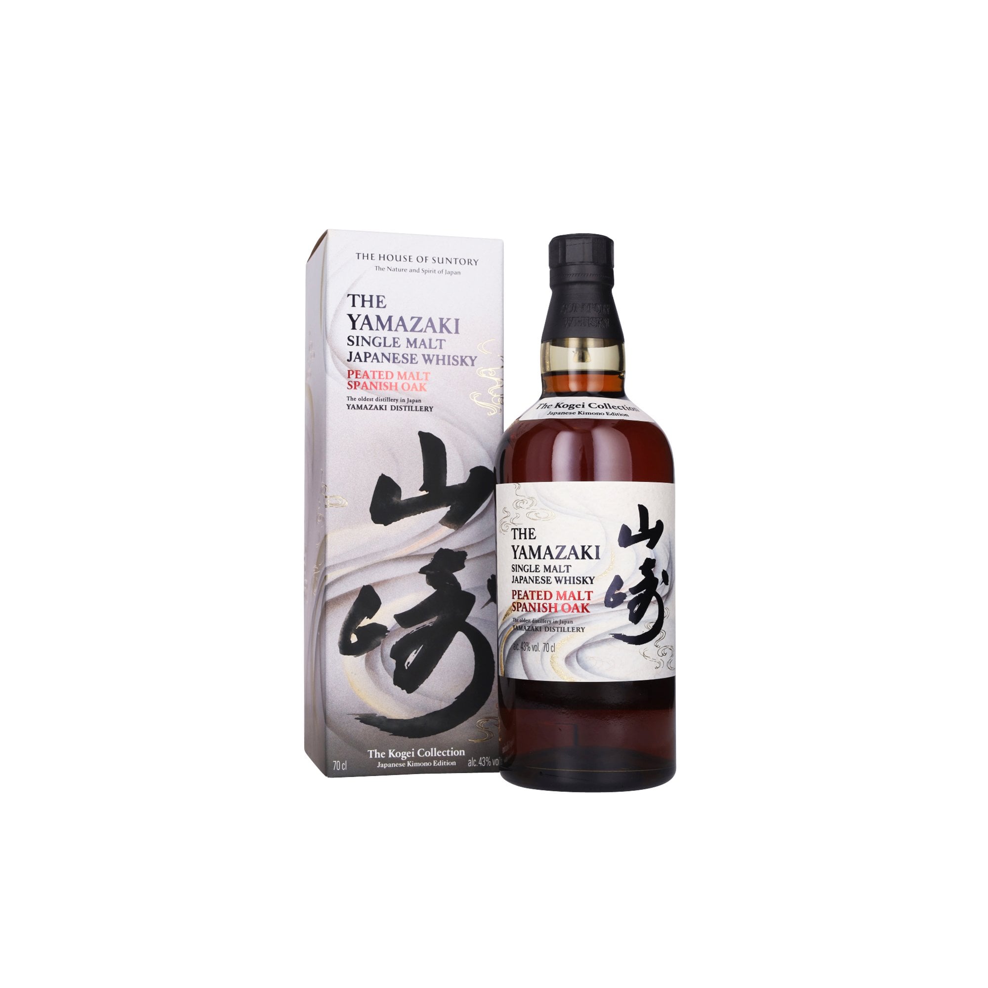 Yamazaki Peated Malt Spanish Oak - The Kogei Collection - Whisky