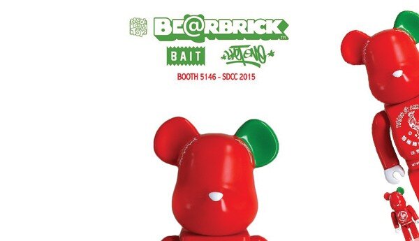 100% 400% Sketracha Bearbrick Figure Set by Sket One x BAIT x