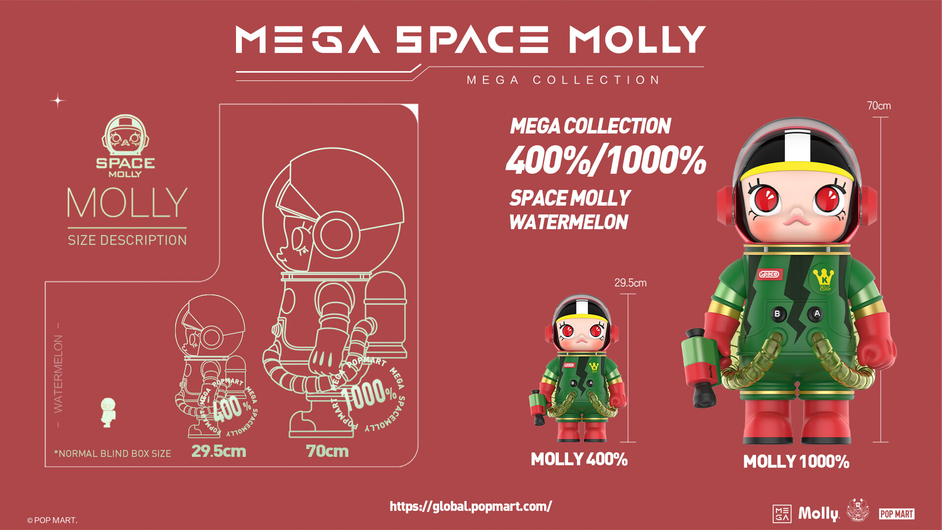 POP MART x Kenny Wong's MEGA Space Molly at DCon UK 2021 - The Toy