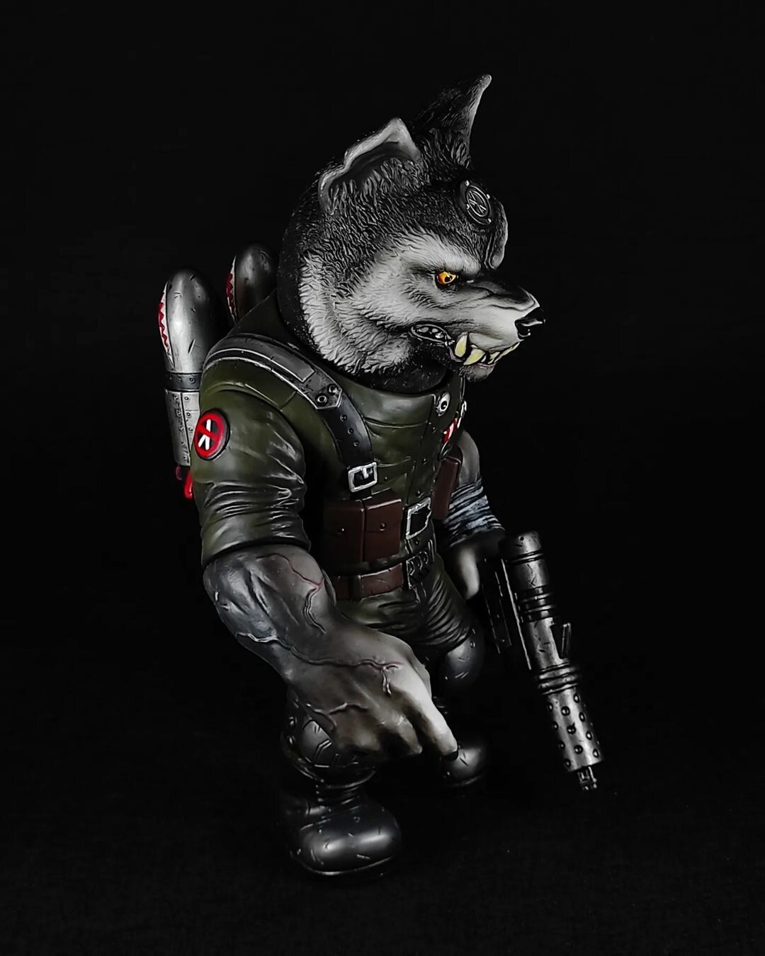 SotakuToys×BRACK L TOYS Laika ソフビ SotakuToys×BRACK METAL TOYS