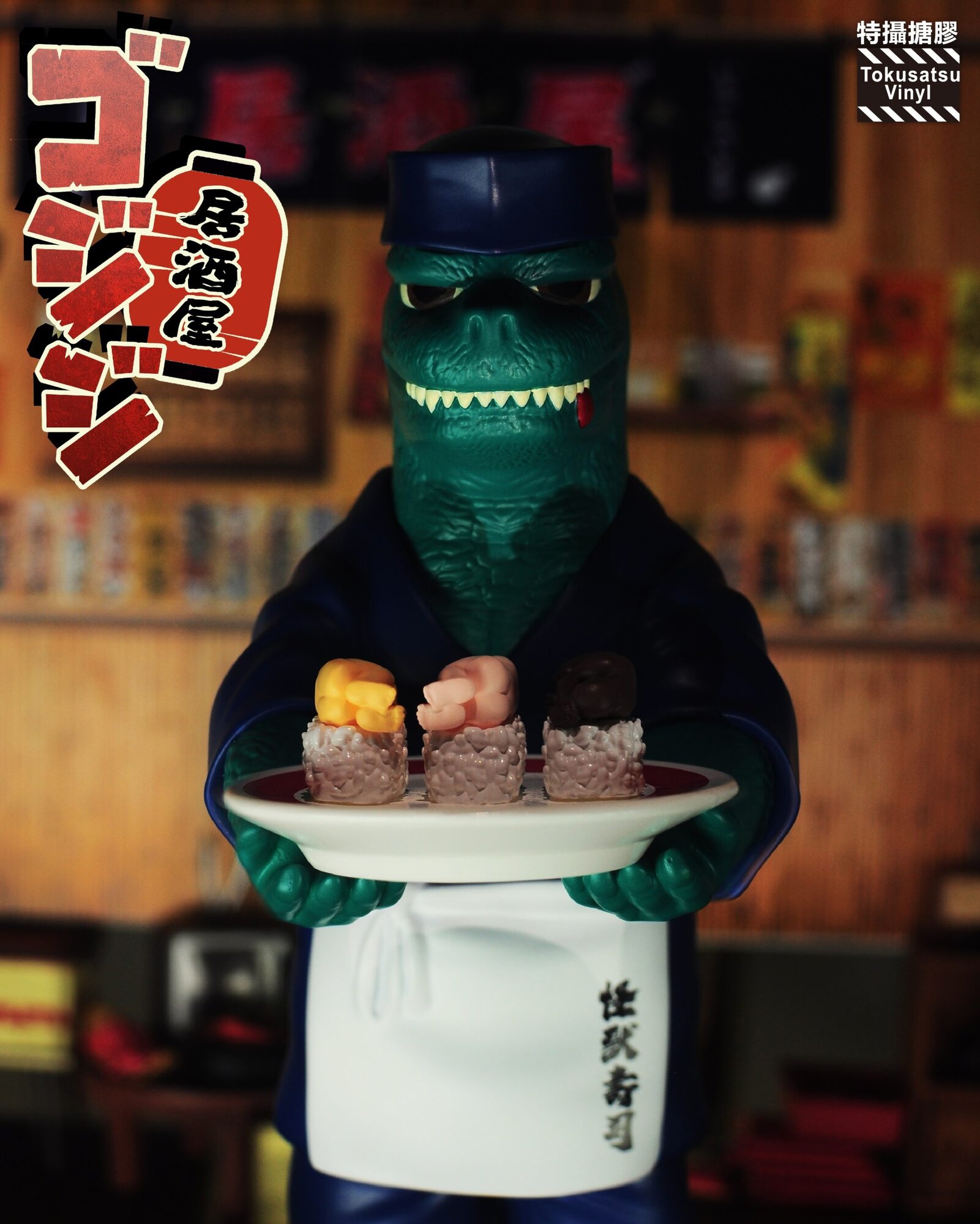 Gojiji Izakaya by Tokusatsu Vinyl x Black Seed Toys - The Toy