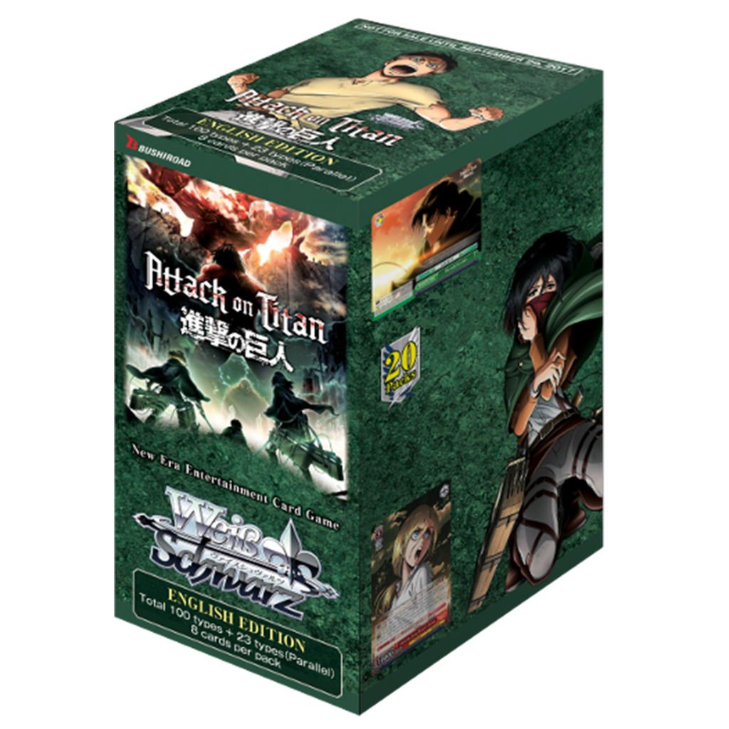 WEISS SCHWARZ: ATTACK ON TITAN - ENGLISH BOOSTER BOX VOL.2 (RE
