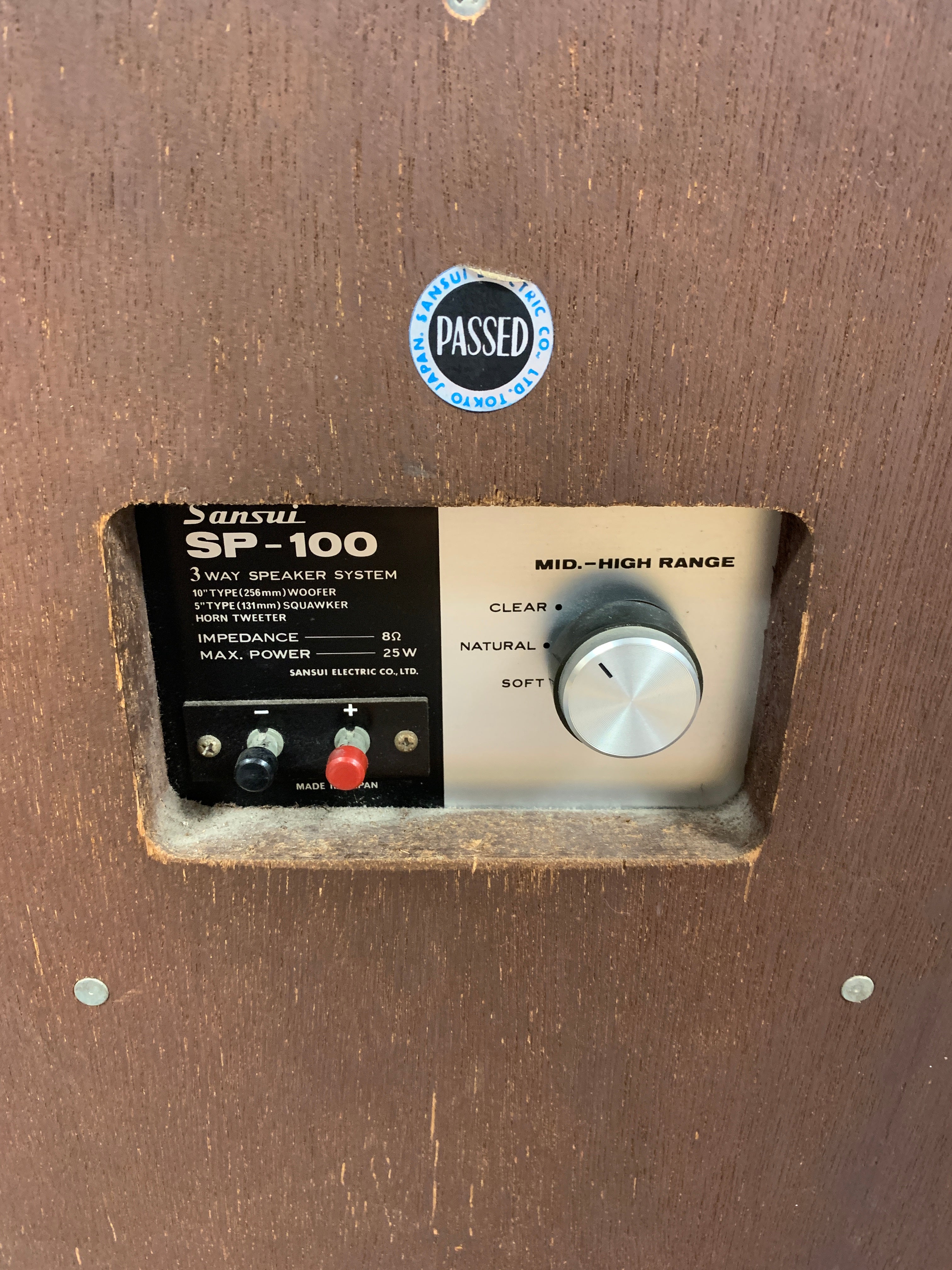 Sansui SP-100 Speakers – The Turntable Store