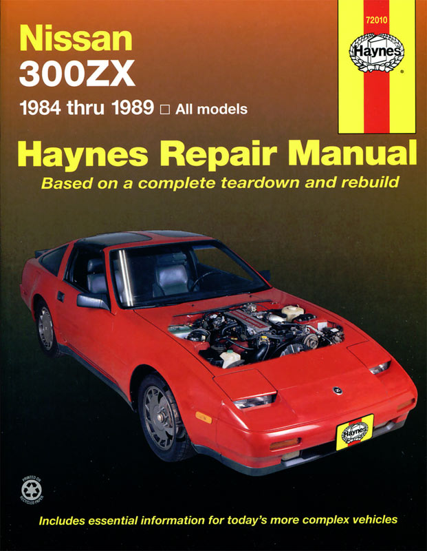 Motorsport Auto - The Z Store - 86 300ZX Factory Service Manual