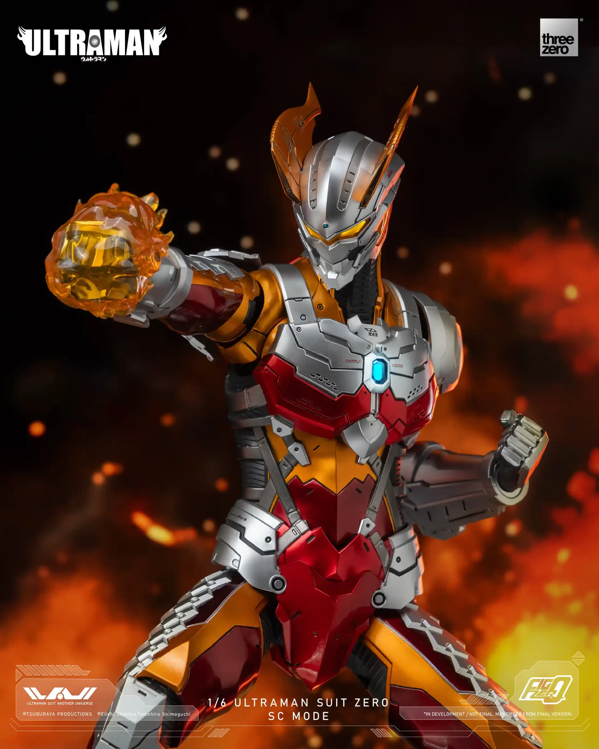 ULTRAMANフィグゼロ 1/6 ULTRAMAN SUIT ZERO SC Mode – threezero store