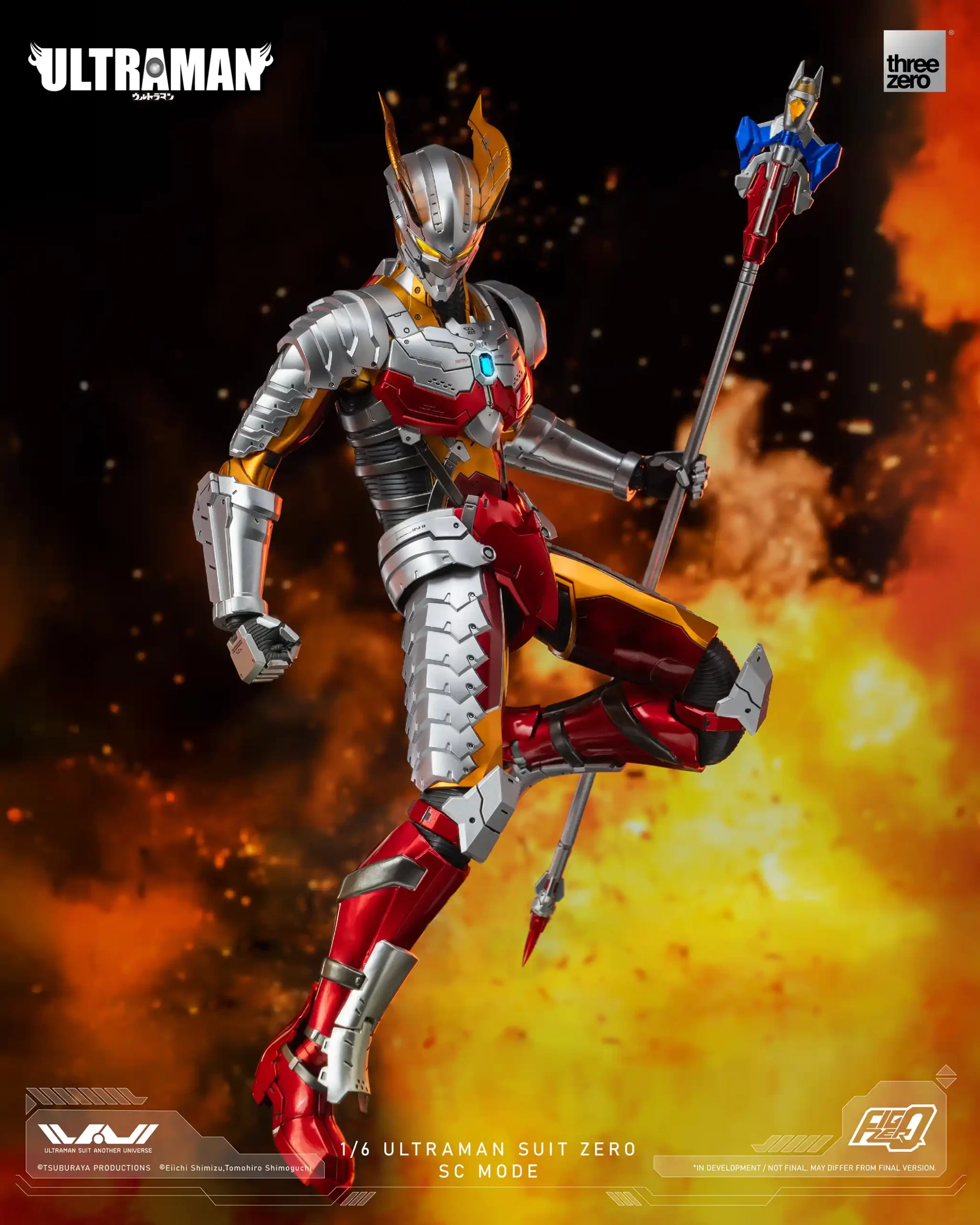 ULTRAMANフィグゼロ 1/6 ULTRAMAN SUIT ZERO SC Mode – threezero store