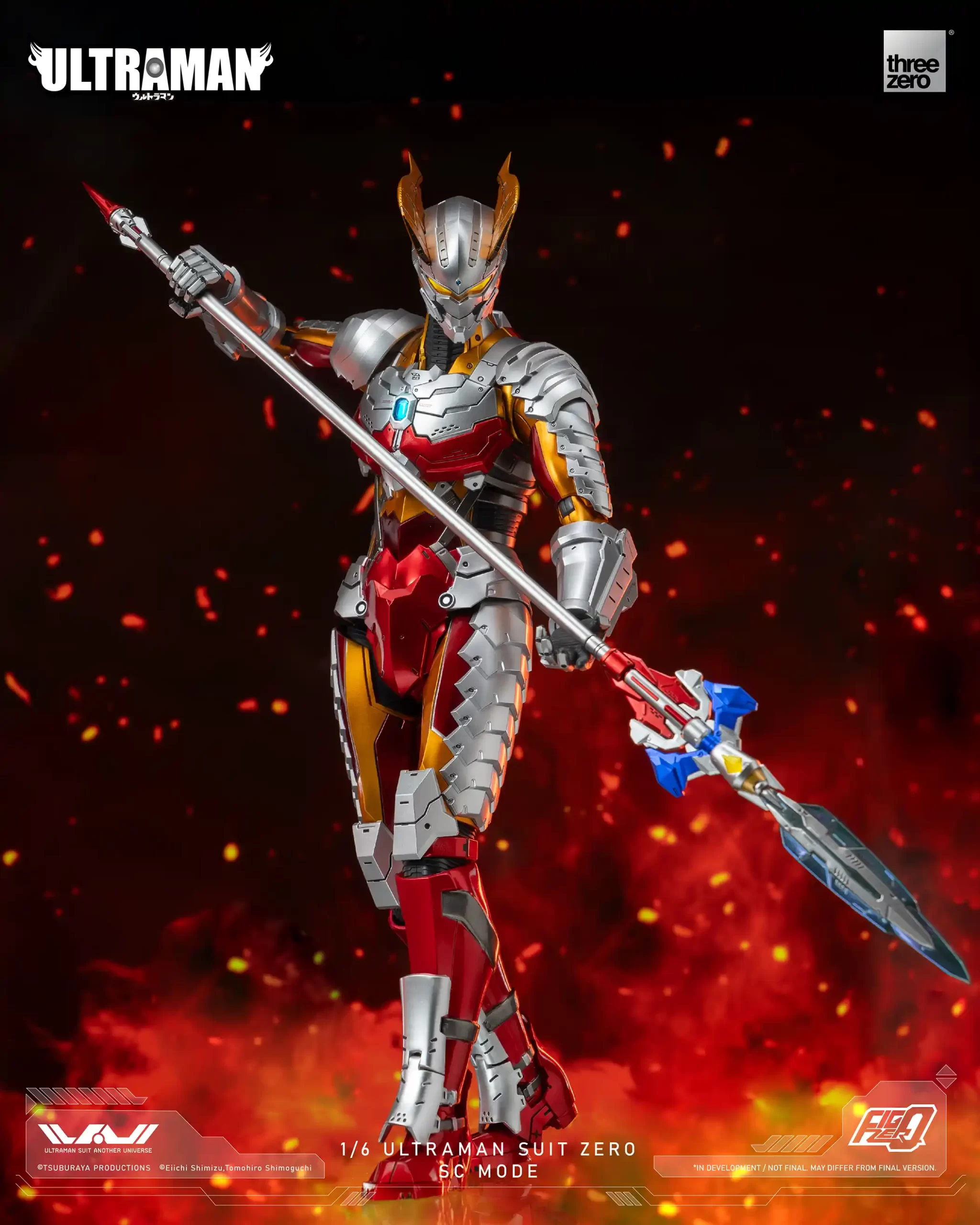 特撮 threezeroULTRAMAN SUIT ZERO Ultraman Suit Zero Sixth Scale