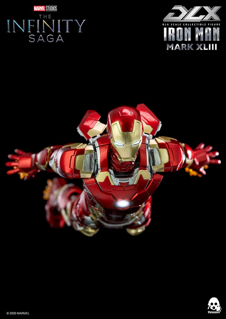 Marvel Studios: The Infinity SagaDLX Iron Man Mark 43 – threezero