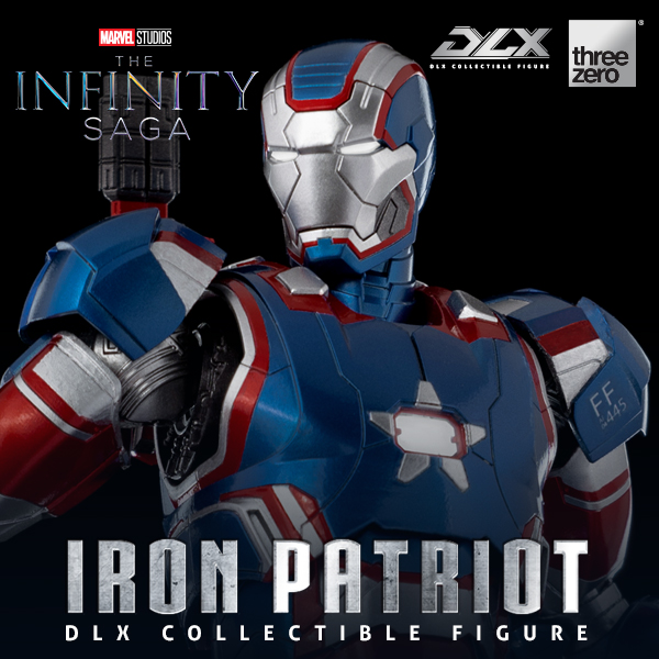 Marvel Studios: The Infinity SagaDLX Iron Patriot – threezero store