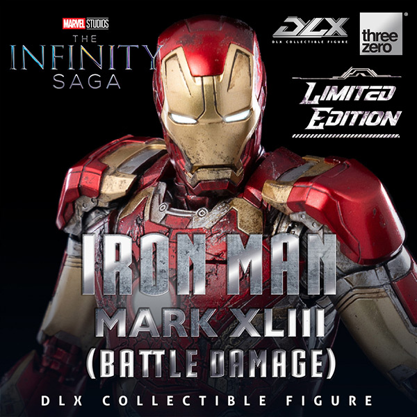 Marvel Studios: The Infinity SagaDLX Iron Man Mark 43 (Battle