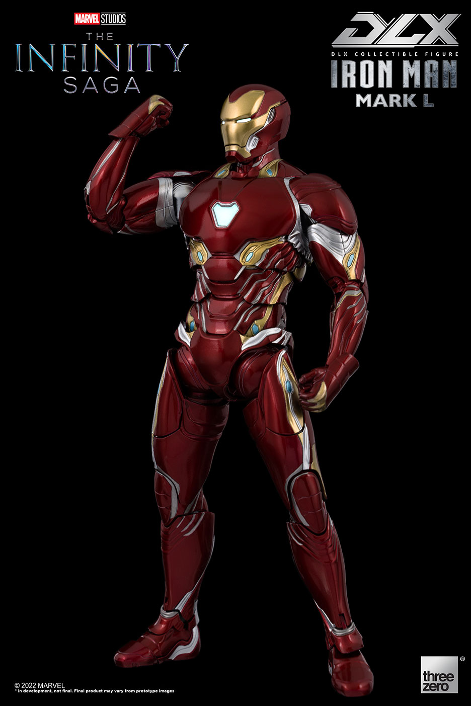 Marvel Studios: The Infinity SagaDLX Iron Man Mark 50 – threezero