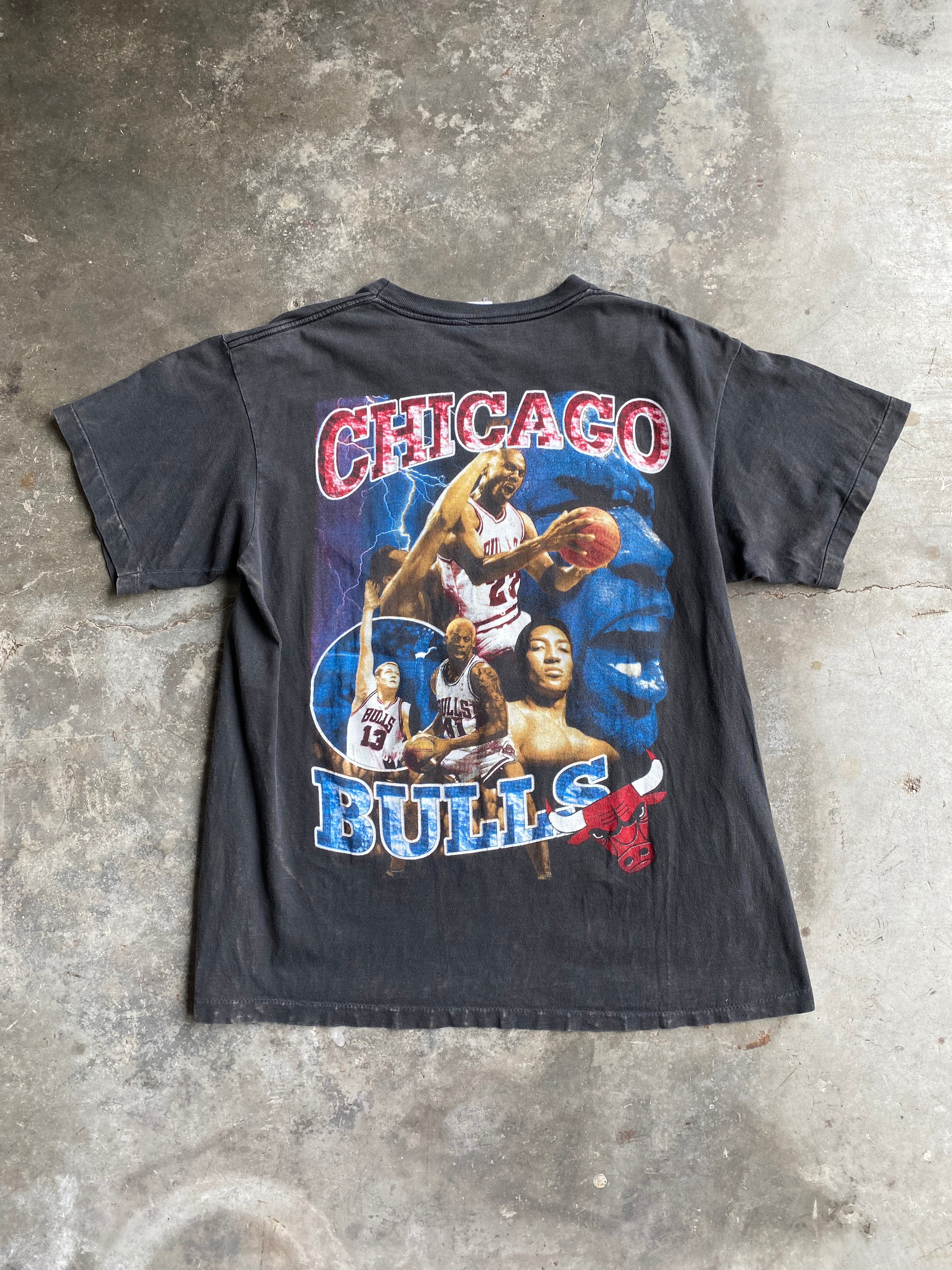 Vintage 90s Chicago Bulls Rap T-Shirt - XL – Thrift Sh!t Vintage