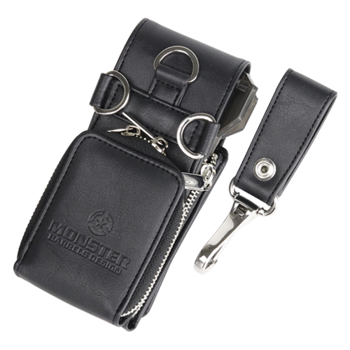 Monster ブースターウォレット黒 クリスタルワン付き Monster