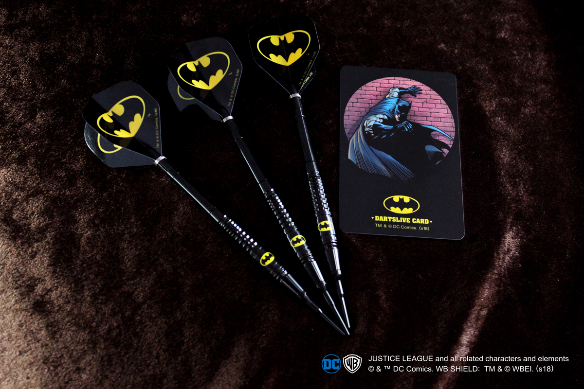 ダーツ バレル DC Comics Darts Set バットマン フライト シャフト