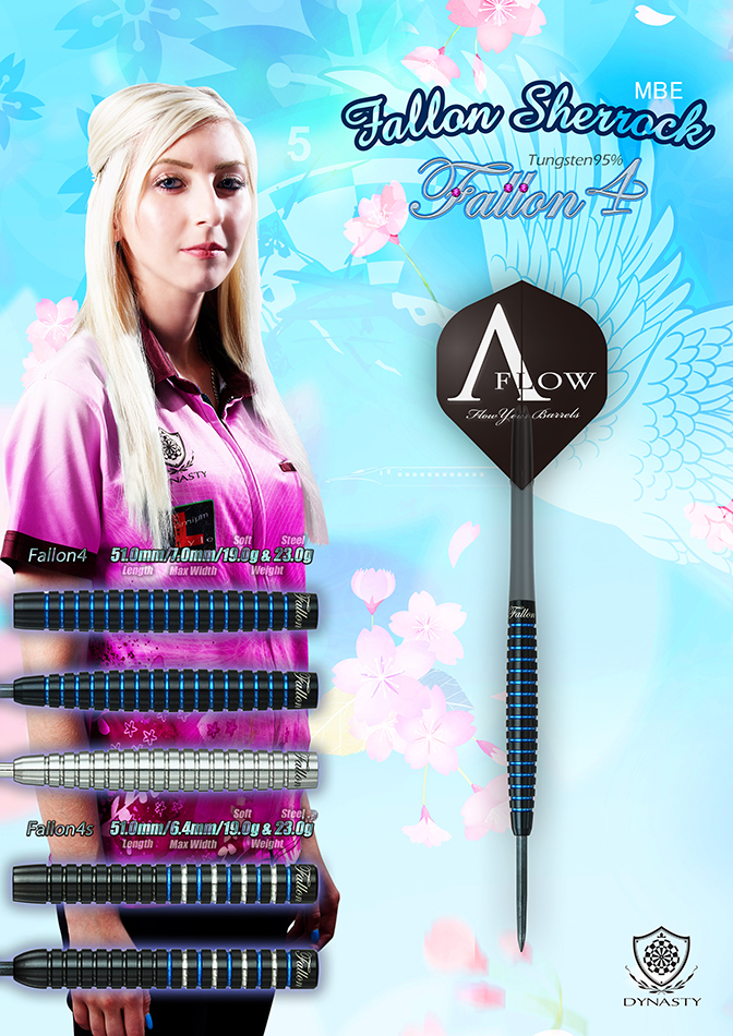 ダーツ バレル ダイナスティー DYNASTY A-FLOW Fallon4 S Fallon