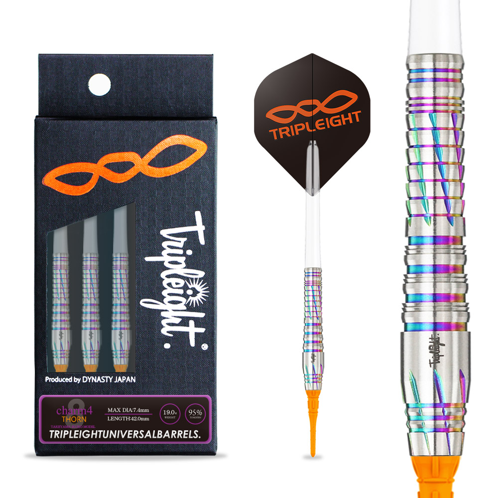 ダーツ バレル DYNASTY TRIPLEIGHT charm4 THORN UR 武山郁子 選手