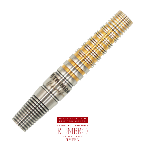TiTO限定】ダーツ バレル TRiNiDAD Romero3 ST TiTO LIMITED 岩田夏海