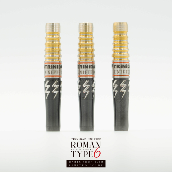 ダーツ バレル TRiNiDAD PRO ROMAN6 TiTO LIMITED 宮脇実由 選手モデル
