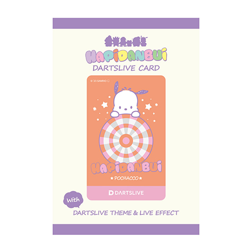 ダーツ ライブカード はぴだんぶい DARTSLIVE CARD with DARTSLIVE