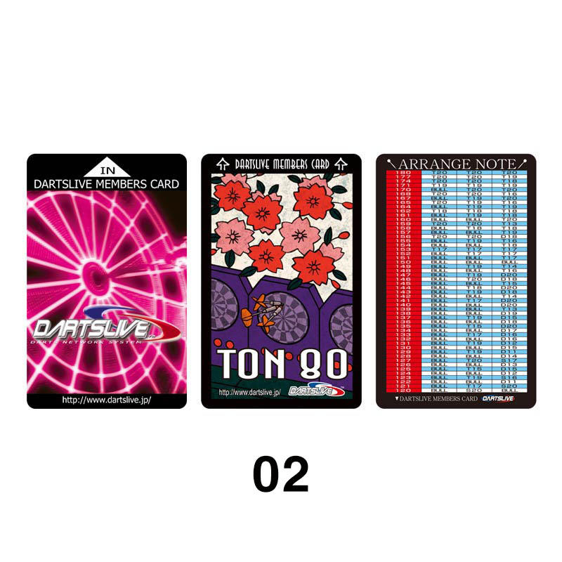 ☆まとめ買いでお値引き☆008☆新品未使用 激レアダーツライブカード