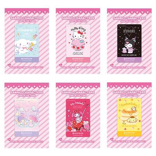 ダーツ ライブカード サンリオキャラ DARTSLIVE CARD テーマ