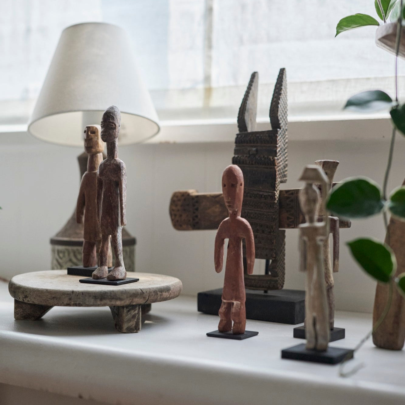 アフリカンヴィンテージ | 魔除け木彫り像 005 | ロビ族 – tiflo