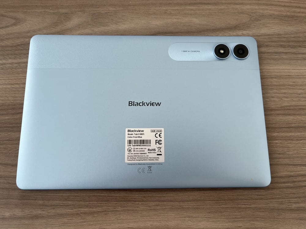 Blackview Tab 9 WiFi』レビュー | ケース＆保護フィルム付属、実用的