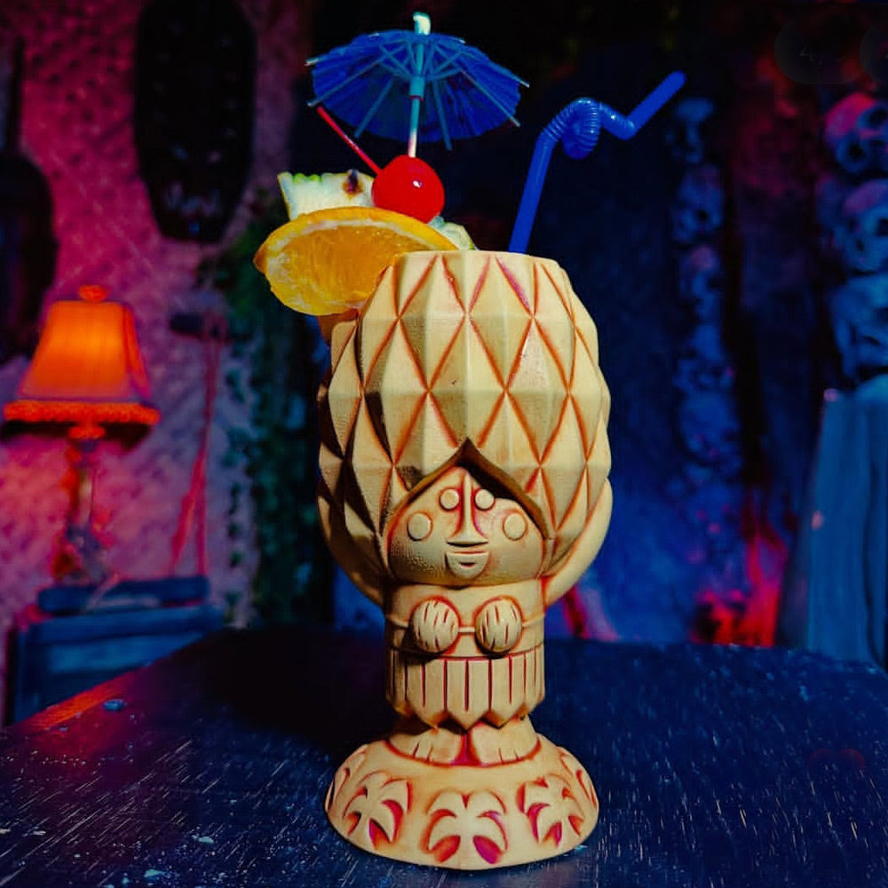 Poly Pollie Pineapple Tiki Mug by Philippe Tilikete – Tiki Farm