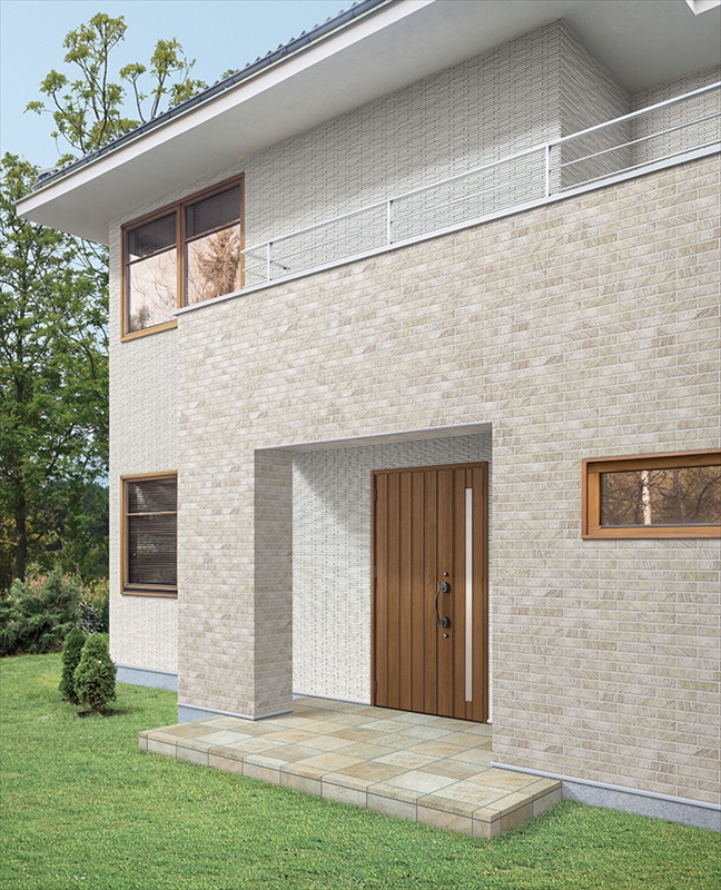 リクシル(INAX) 外壁タイル HALAGEシリーズ ロビン 二丁掛平 HAL-2/RBN