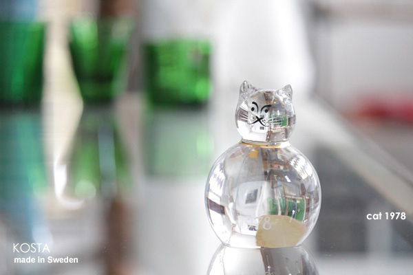 Kosta Boda Familjen /1978年 house cat Boda/ボーダ/Familjen