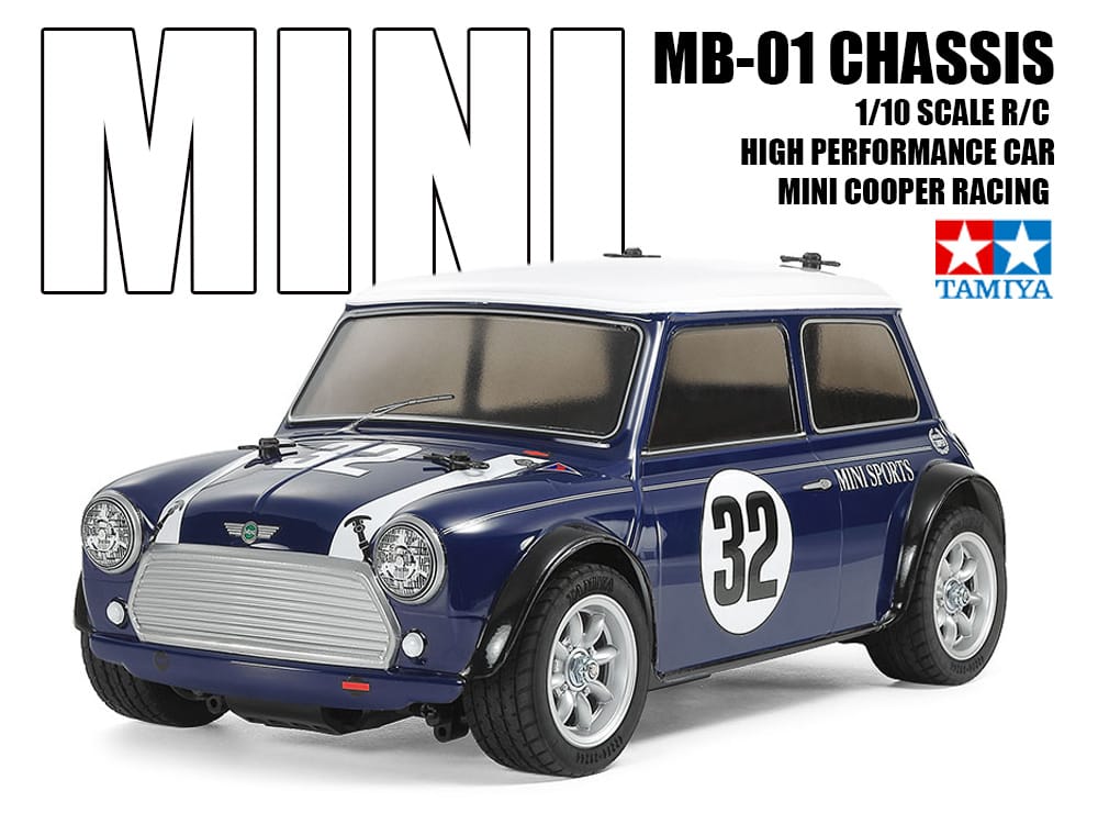 タミヤ1/10RC】クルマ好きが愛する小さなクルマの代名詞【ミニクーパー