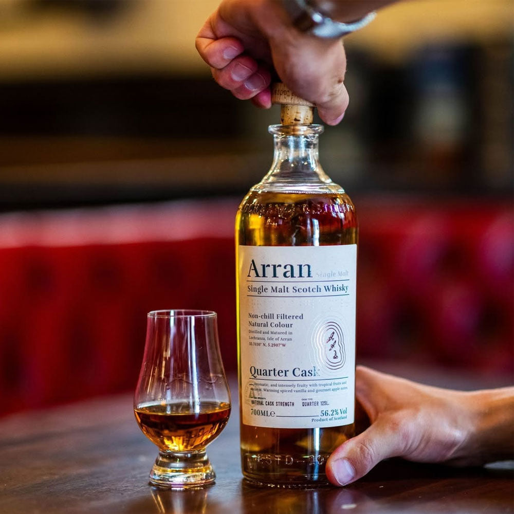 Buy Arran Quarter Cask 56.2% ABV 700ml Single Malt Whisky at a