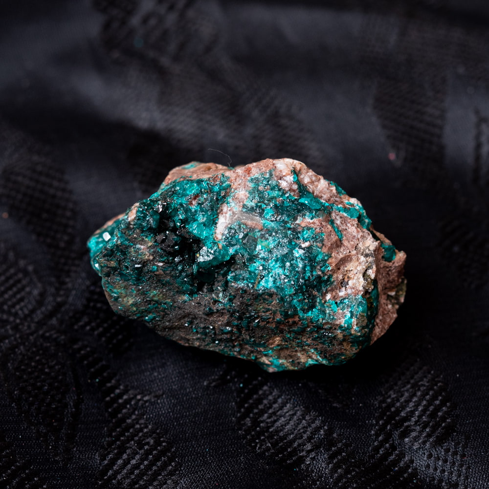 ハイクオリティ ダイオプテーズ クリソコラ 共生 鉱物 標本 原石