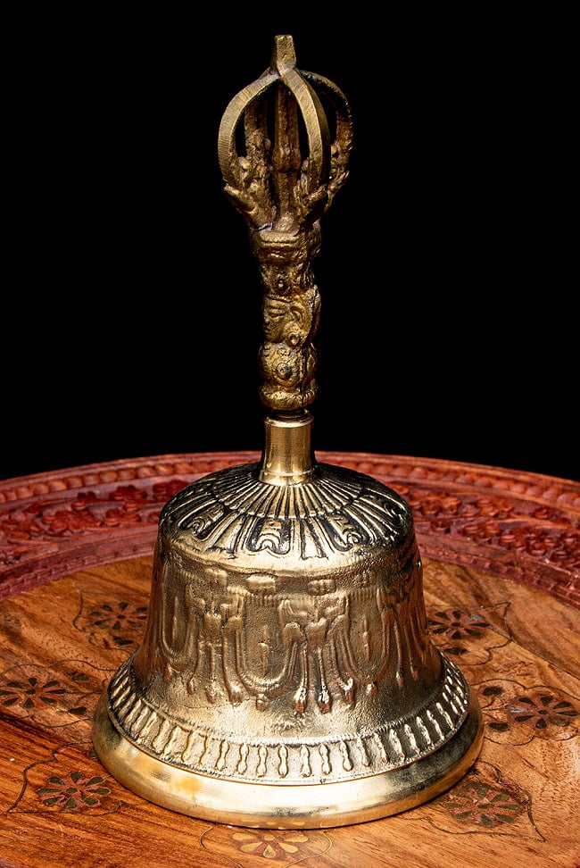 希少 ガンター（金剛鈴）とヴァジュラ（金剛杵）、宝匣セット 仏教美術