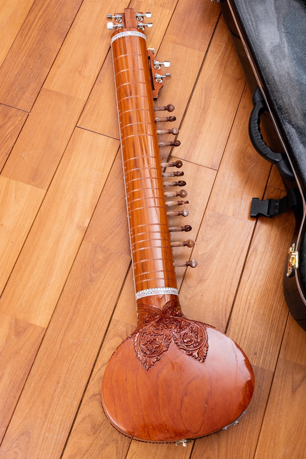 Kartar Music House社製】エレクトリックシタールセット（グラス