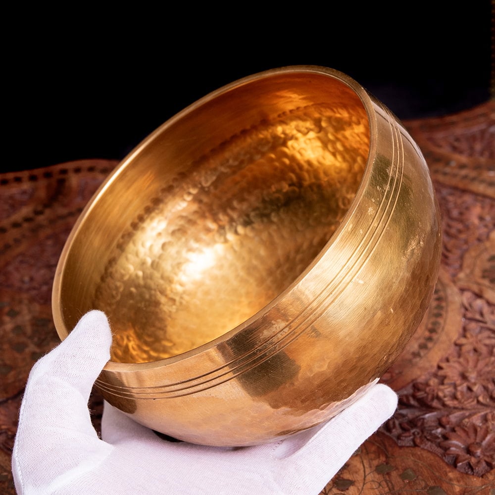 2025 シンギングボウル金属製装飾ボウル 24cm No 18