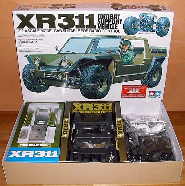 ホビーラジコン Tamiya XR311 Combat Support Vehicle タミヤ 電動RC