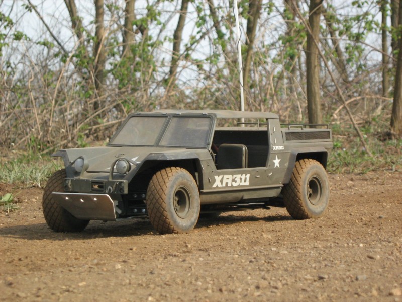 ホビーラジコン Tamiya XR311 Combat Support Vehicle タミヤ 電動RC