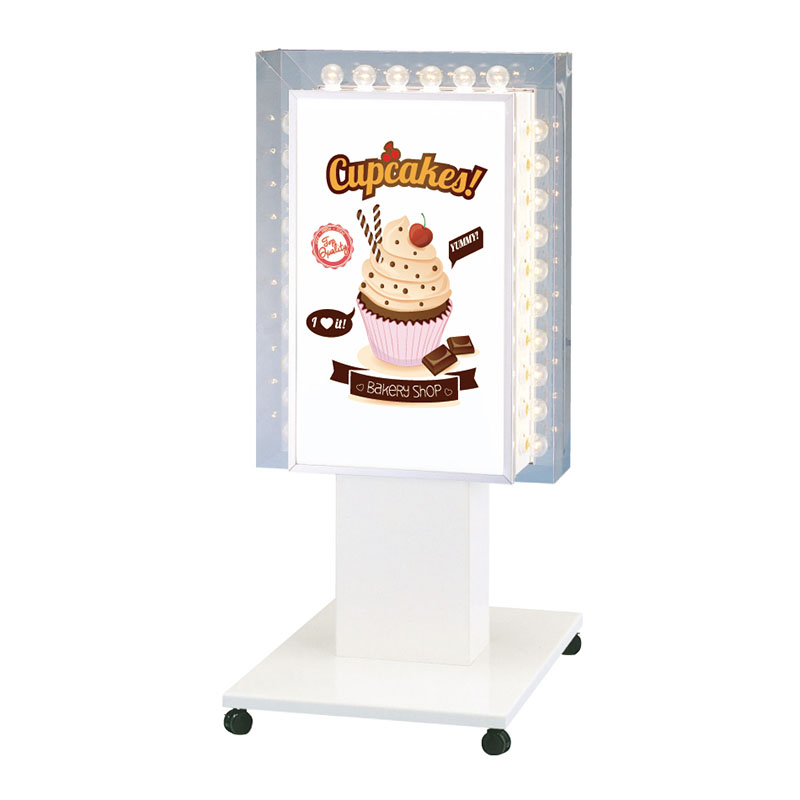 電飾スタンド看板】三和サインワークス 203点滅スタンドLED LLT46-41