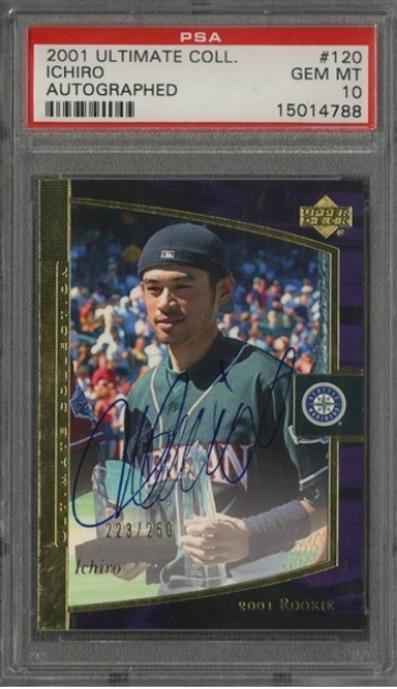 約3090万円！ イチロートレカの最高落札額を大きく更新！ 【Goldin