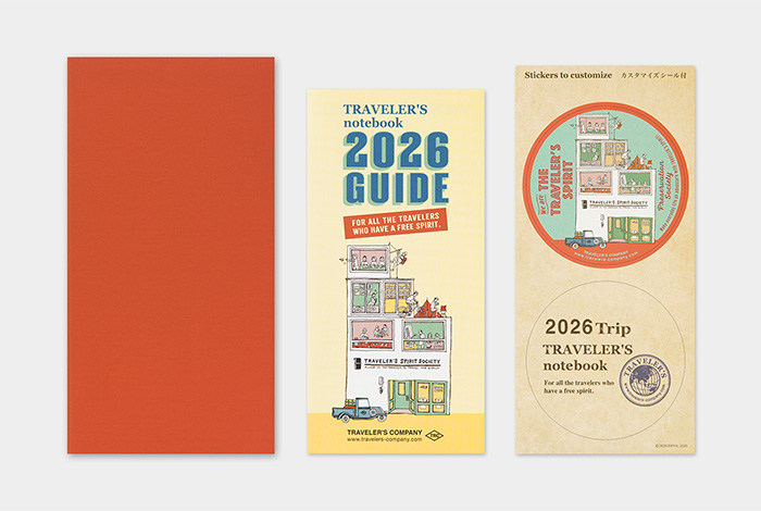 Refill 2026 MONTHLY Regular size / リフィル 2026 月間 レギュラー