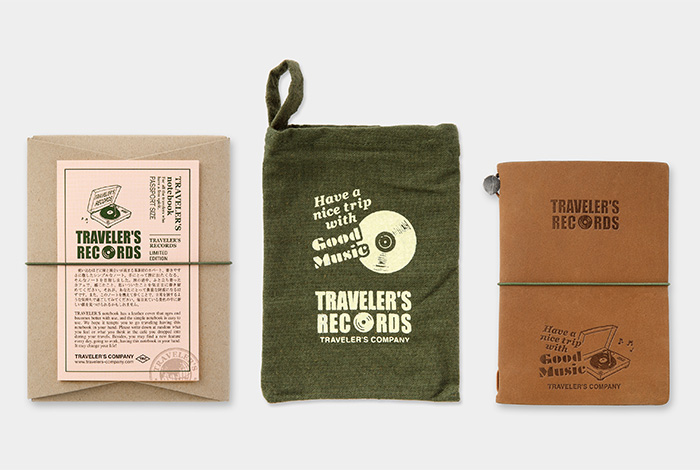 トラベラーズノート 限定セット レコード / TRAVELER'S notebook
